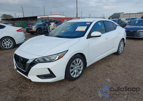 2021 Nissan Sentra S Xtronic Cvt from USA, damaged, VIN 3N1AB8BVXMY259860